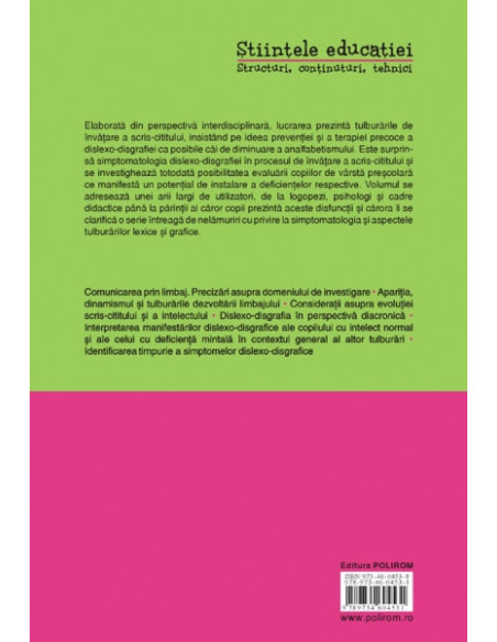 Tulburările limbajului scris-citit