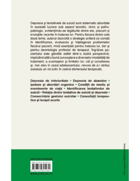 Depresie și tentative de suicid la adolescență