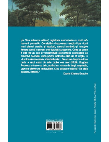 Cine adoarme ultimul