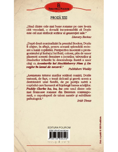 Paddy Clarke ha, ha, ha