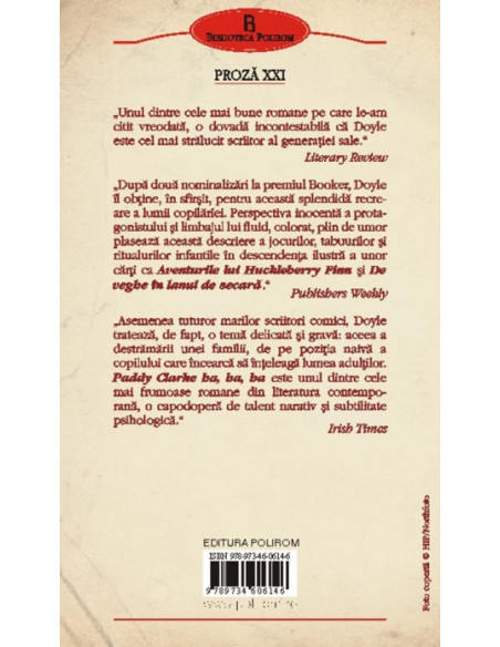 Paddy Clarke ha, ha, ha