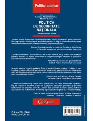 Politica de securitate naţională