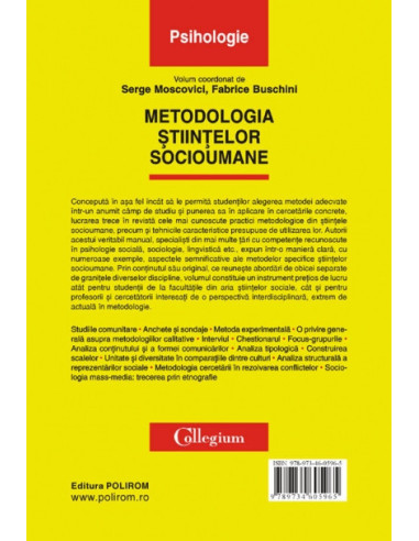 Metodologia științelor socioumane