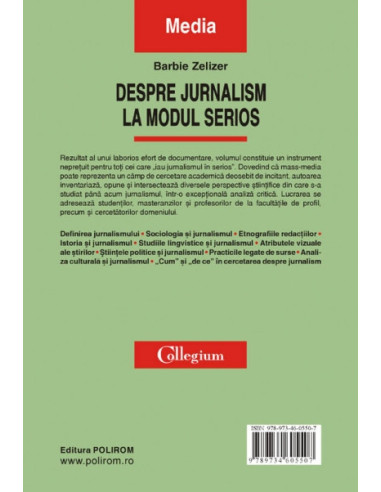 Despre jurnalism la modul serios.... Despre jurnalism la modul serios....