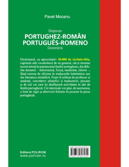 Dicționar portughez-român