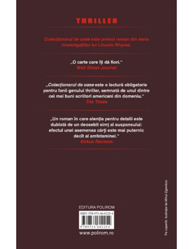 Colecționarul de oase Colecționarul de oase