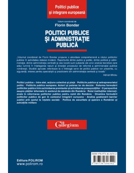 Politici publice și administrație publică