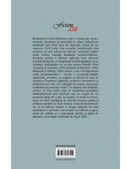 Teză de doctorat