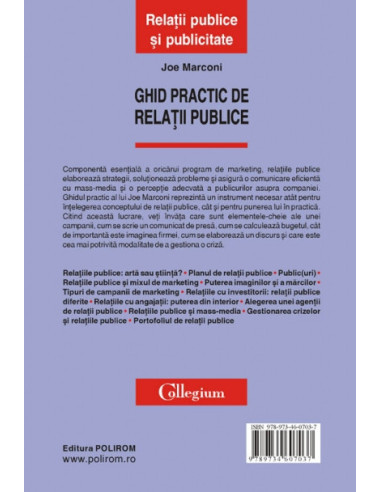 Ghid practic de relații publice Ghid practic de relații publice