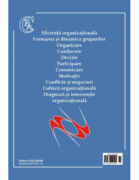 Revista de Psihologie Organizaţională. Vol. VII, Nr. 1-2/2007