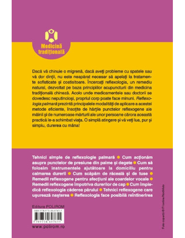 Reflexologie palmară. Cheia sănătății... Reflexologie palmară. Cheia sănătății...