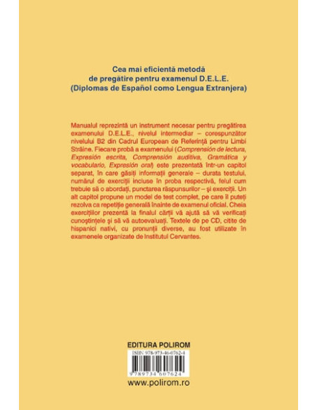 Manual de pregătire pentru examenul DELE