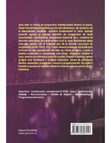 Algoritmi fundamentali în Java....