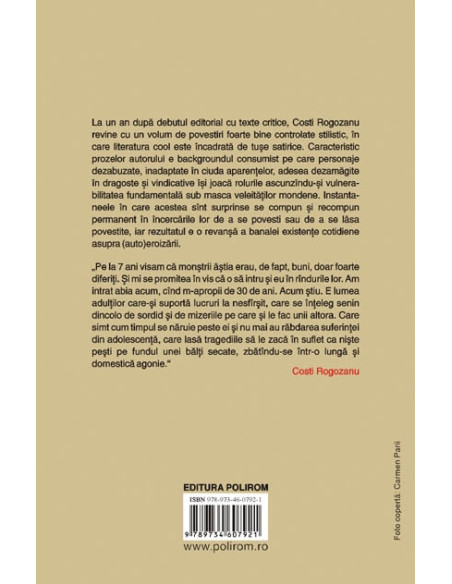 Fuck the cool. Spune-mi o poveste