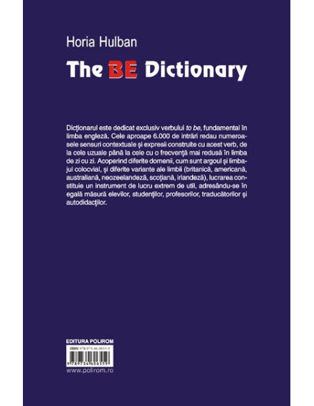 The BE Dictionary