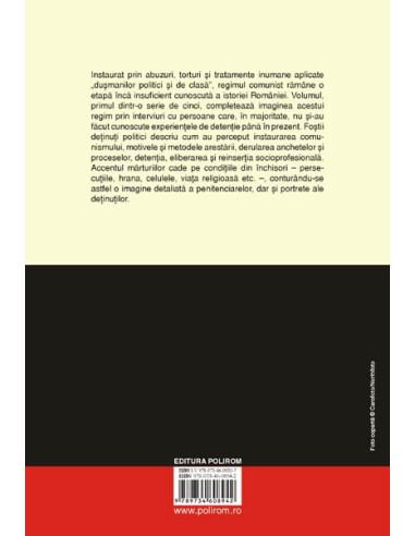 Experiențe carcerale în România... Experiențe carcerale în România...