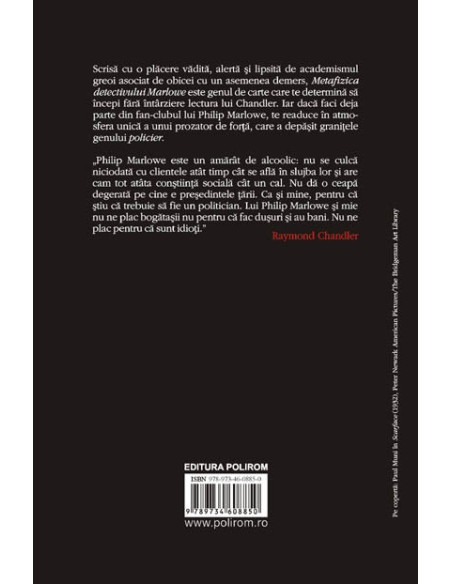 Metafizica detectivului Marlowe