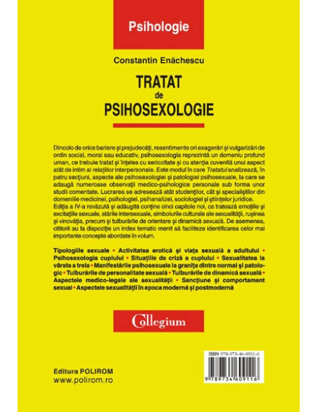 Tratat de psihosexologie (ediţia a IV-a revăzută şi adăugită)