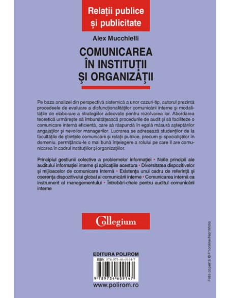 Comunicarea în instituții și organizații