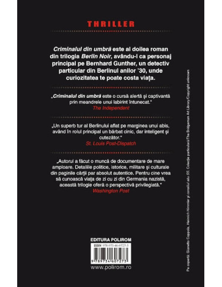 Berlin Noir II. Criminalul din umbră
