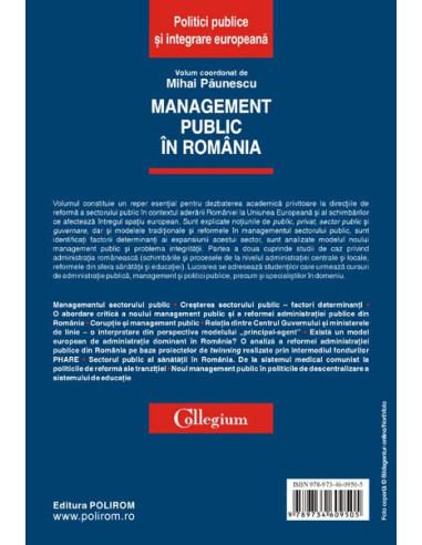 Management public în România Management public în România