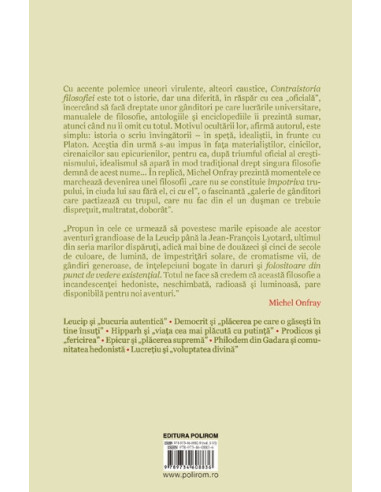 O contraistorie a filosofiei. Vol. I:...