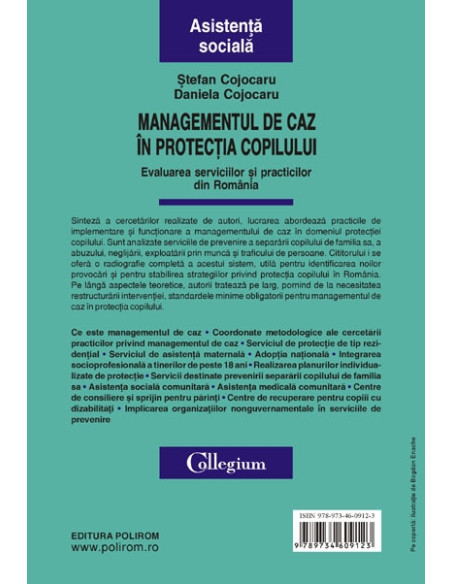 Managementul de caz în protecţia copilului