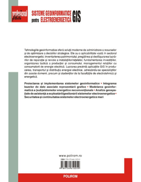 Sisteme geoinformatice (GIS) pentru electroenergetică