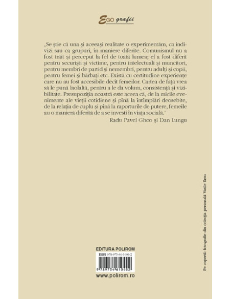 Tovarășe de drum. Experiența feminină în comunism