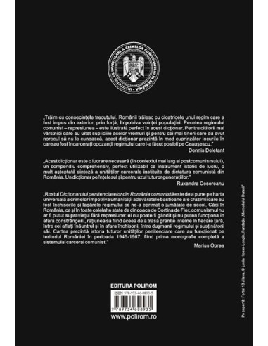 Dicționarul penitenciarelor din... Dicționarul penitenciarelor din...