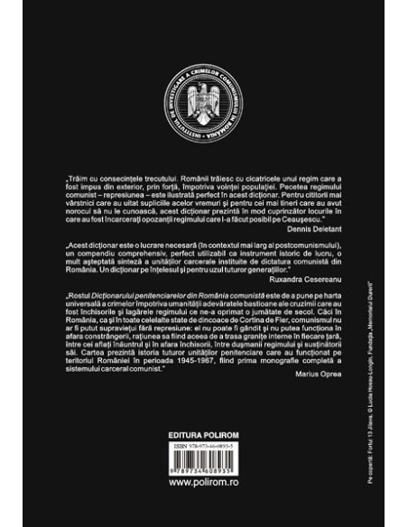 Dicționarul penitenciarelor din România comunistă (1945-1967)