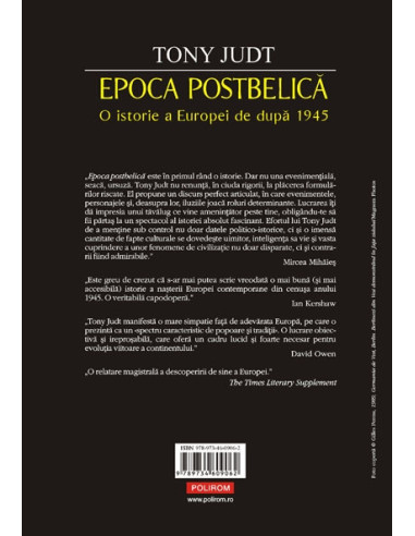 Epoca postbelică. O istorie a Europei...
