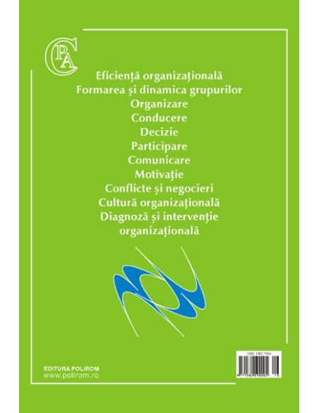 Revista de Psihologie Organizaţională. Vol. VII, Nr. 3-4/2007