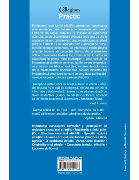 Cum se scrie un text ştiinţific