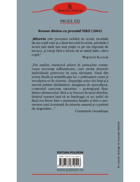 Mizeria. Antibiografie