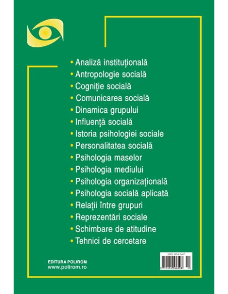Psihologia socială. Nr. 21/2008 – Buletinul Laboratorului „Psihologia cîmpului social”, Universitatea „Al.I.Cuza”, Iaşi