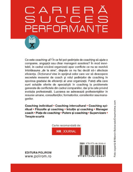 Dicţionar de coaching. Concepte, practici, instrumente, perspective