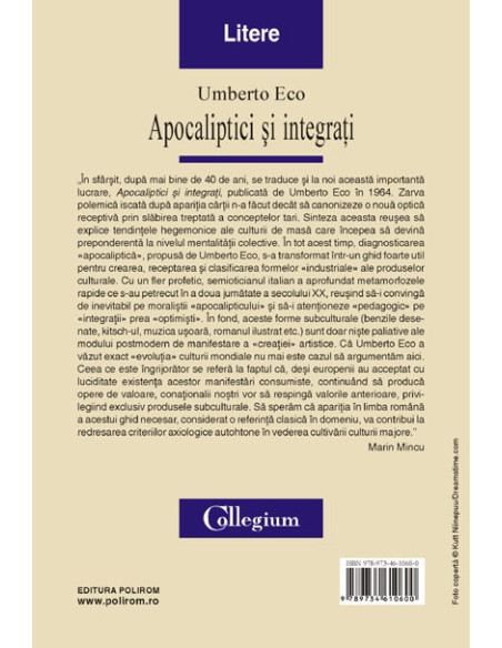Apocaliptici şi integraţi