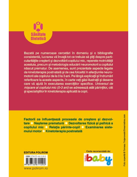 Universul de mişcare al copilului mic (0-3 ani)