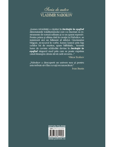 Invitație la eșafod