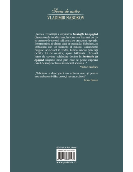 Invitație la eșafod