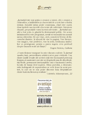 Jurnal suedez IV (1997-2002) Jurnal suedez IV (1997-2002)