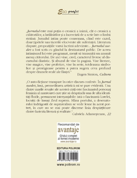 Jurnal suedez IV (1997-2002)