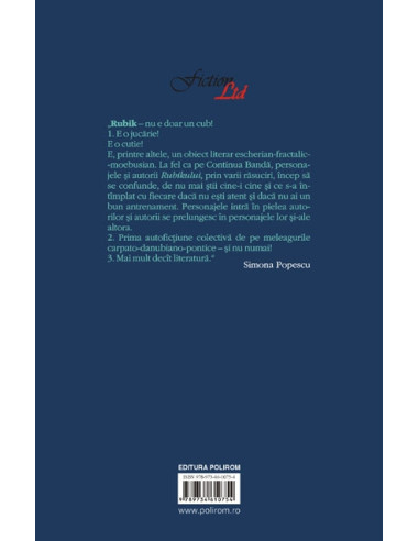 Rubik. Roman colectiv