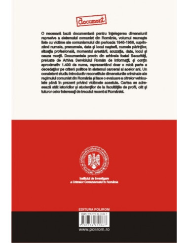 Listele morții. Detinuți politici...