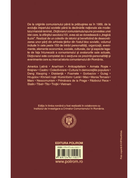 Dicţionarul comunismului