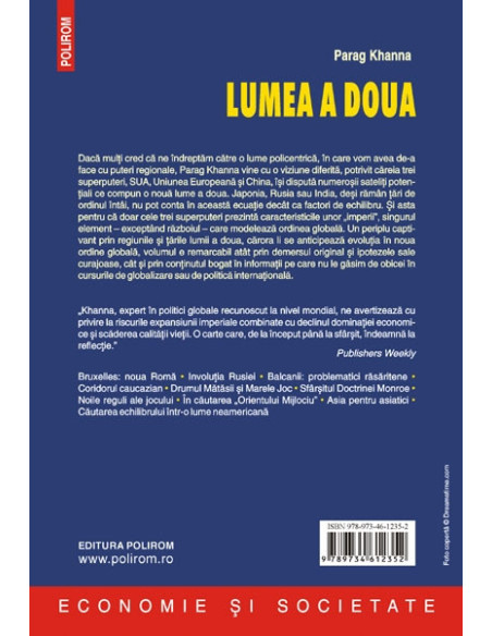 Lumea a două. Imperii și influență în noua ordine globală