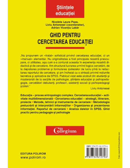 Ghid pentru cercetarea educației