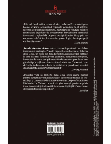 Insula din ziua de ieri