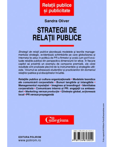 Strategii de relații publice Strategii de relații publice